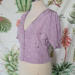 Purple blouse